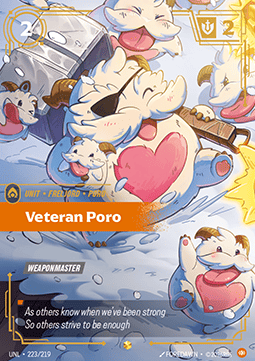 Veteran Poro - Unleashed (Showcase) [UNL-223]