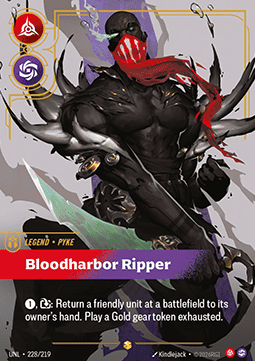 Pyke, Bloodharbor Ripper (V.2 - Showcase) - Unleashed (Showcase) [UNL-228]