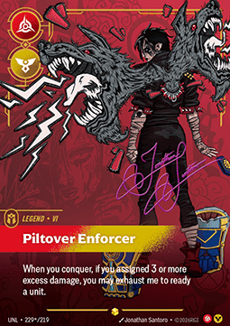 Vi, Piltover Enforcer (V.2 - Showcase) - Unleashed (Showcase) [UNL-229]