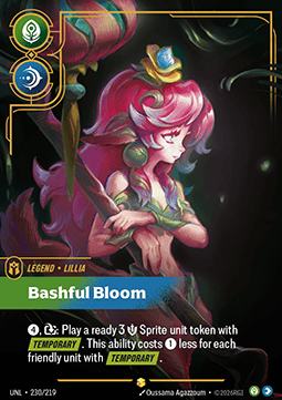 Lillia, Bashful Bloom (V.2 - Showcase) - Unleashed (Showcase) [UNL-230]