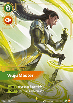 Master Yi, Wuju Master (V.2 - Showcase) - Unleashed (Showcase) [UNL-231]