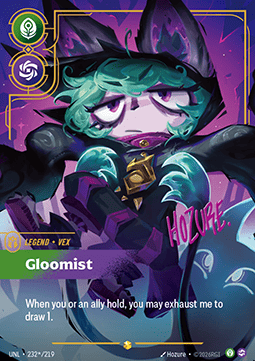 Vex, Gloomist (V.3 - Signed Showcase) - Unleashed (Signed Showcase) [UNL-232*]