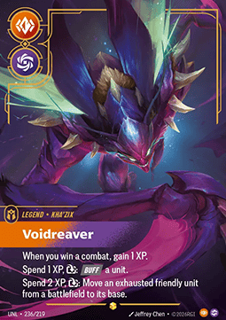Kha'Zix, Voidreaver (V.2 - Showcase) - Unleashed (Showcase) [UNL-236]