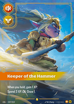 Poppy, Keeper of the Hammer (V.2 - Showcase) - Unleashed (Showcase) [UNL-237]