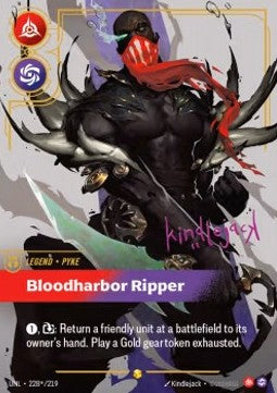 Pyke, Bloodharbor Ripper (V.3 - Signed Showcase) - Unleashed (Signed Showcase) [UNL-228*]