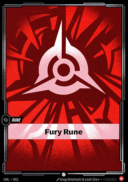 Fury Rune (V.1 - Common)