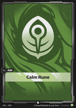 Calm Rune (V.1 - Common)