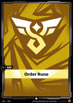 Order Rune (V.1 - Common)
