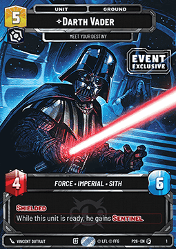 Darth Vader, Meet Your Destiny