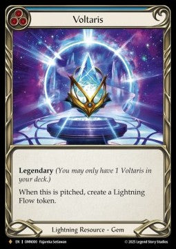 Voltaris (Rainbow Foil) - Omens of the Third Age (Fabled) [OMN-000]