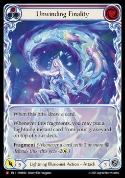 Unwinding Finality (Extended Art Cold Foil) - Omens of the Third Age (Majestic) [OMN-004]