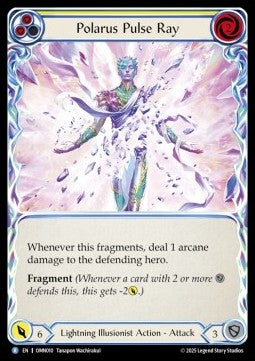 Polarus Pulse Ray (Yellow) (Rainbow Foil)