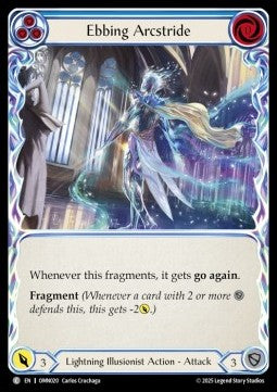 Ebbing Arcstride (Blue) (Rainbow Foil)