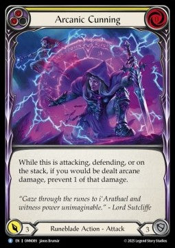 Arcanic Cunning (Yellow) (Rainbow Foil)