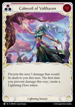 Calmveil of Volthaven (Red) (Rainbow Foil)