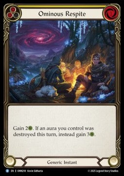 Ominous Respite (Regular)