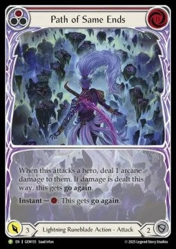 Path of Same Ends (Red) (Extended Art Rainbow Foil)