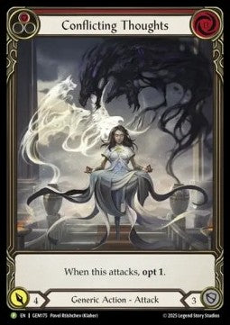 Conflicting Thoughts (Red) (Extended Art Regular)