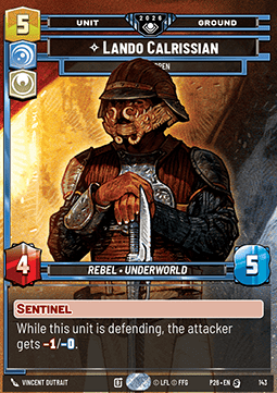 Lando Calrissian, Eyes Open (V.1)