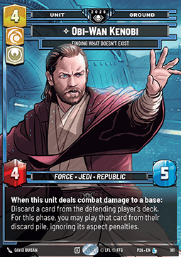 Obi-Wan Kenobi, Finding What Doesn't Exist (V.2)