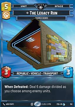The Legacy Run, Doomed Debris (V.2)