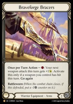 Braveforge Bracers (Rainbow Foil)