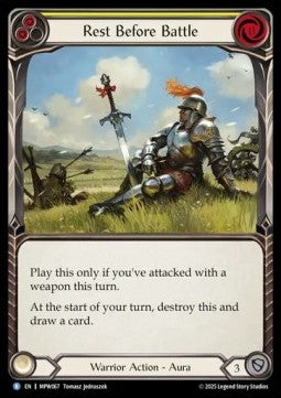 Rest Before Battle (Regular)