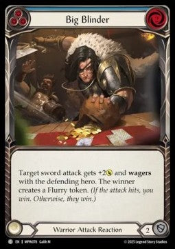 Big Blinder (Blue) (Rainbow Foil)