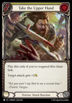 Take the Upper Hand (Yellow) (Regular)