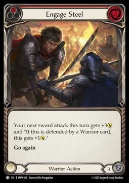 Engage Steel (Red) (Rainbow Foil)