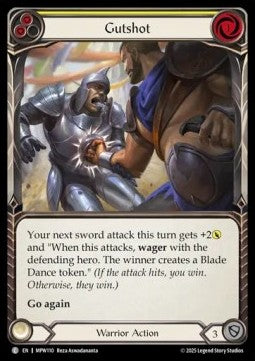 Gutshot (Yellow) (Rainbow Foil)