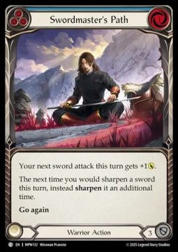 Swordmaster's Path (Blue) (Rainbow Foil)