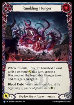 Rumbling Hunger (Blue) (Regular)