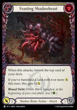 Feasting Shadowbeast (Yellow) (Regular)