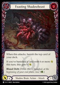 Feasting Shadowbeast (Blue) (Regular)