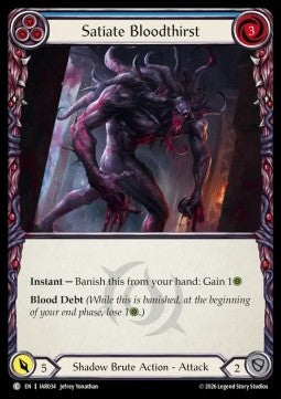 Satiate Bloodthirst (Blue) (Regular)