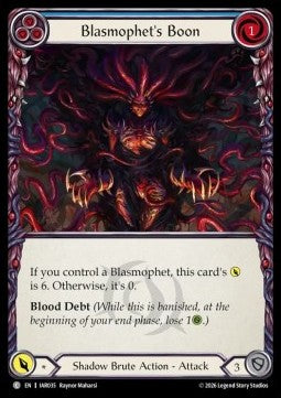 Blasmophet's Boon (Regular)