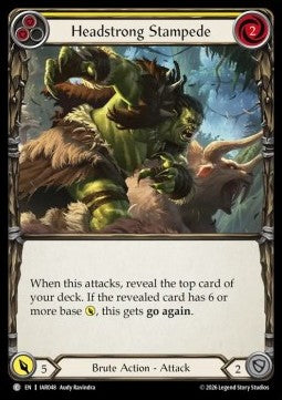 Headstrong Stampede (Yellow) (Regular)