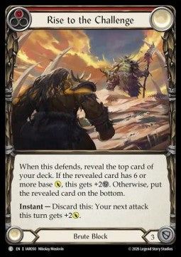 Rise to the Challenge (Red) (Regular)