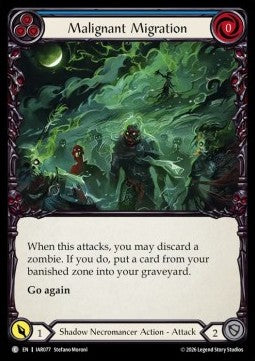 Malignant Migration (Blue) (Regular)