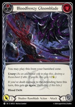 Bloodfrenzy Gloomblade (Red) (Regular)