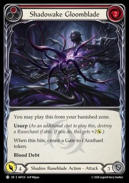 Shadowake Gloomblade (Red) (Regular)