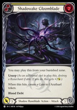 Shadowake Gloomblade (Yellow) (Regular)