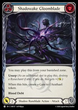 Shadowake Gloomblade (Blue) (Regular)