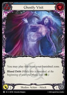 Ghostly Visit (Blue) (Regular)
