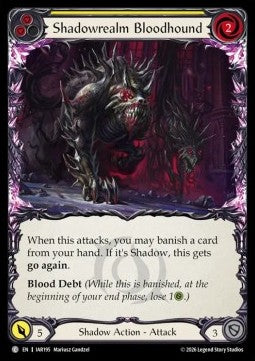 Shadowrealm Bloodhound (Yellow) (Regular)
