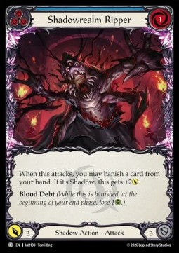 Shadowrealm Ripper (Blue) (Rainbow Foil)