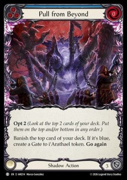 Pull from Beyond (Blue) (Regular)