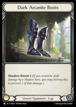 Dark Arcanite Boots (Regular)