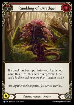 Rumbling of i'Arathael (Rainbow Foil)